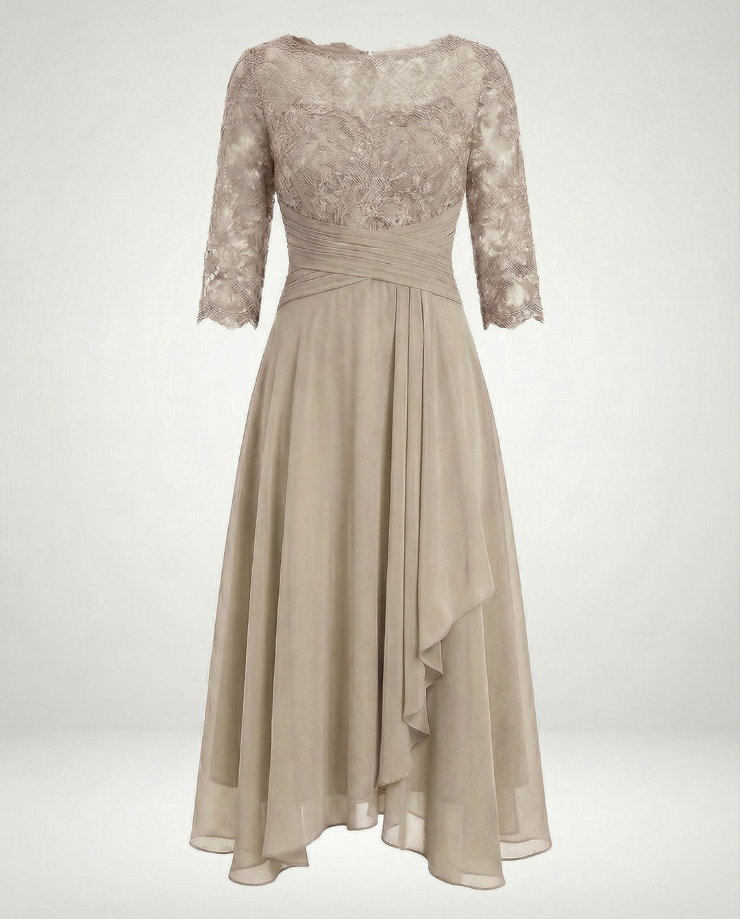 Drune - Damen Schickes Kleid, Komfortable & Locker Fallende Passform