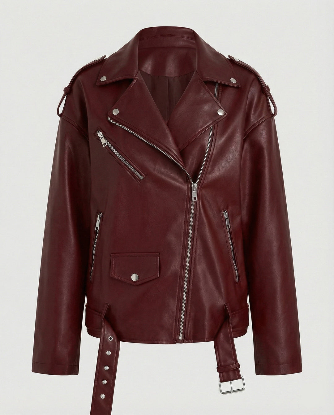 Freizeitkleidung Damen Bikerjacke Vegan