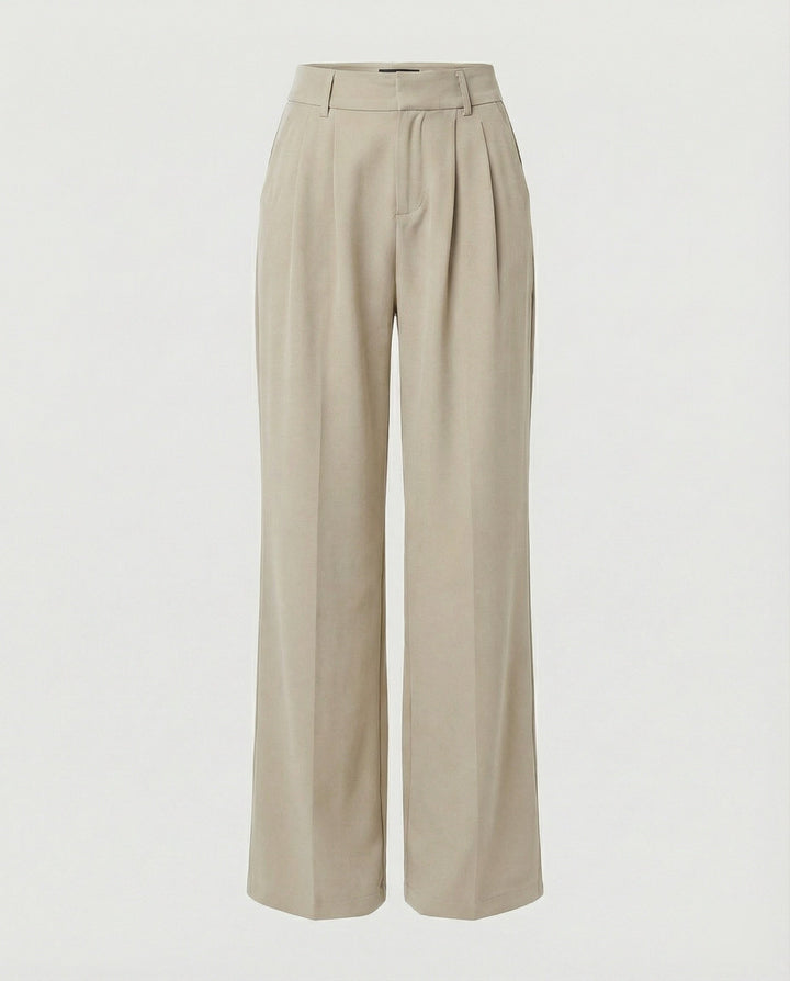 Damen Bundfaltenhose Damen elegant