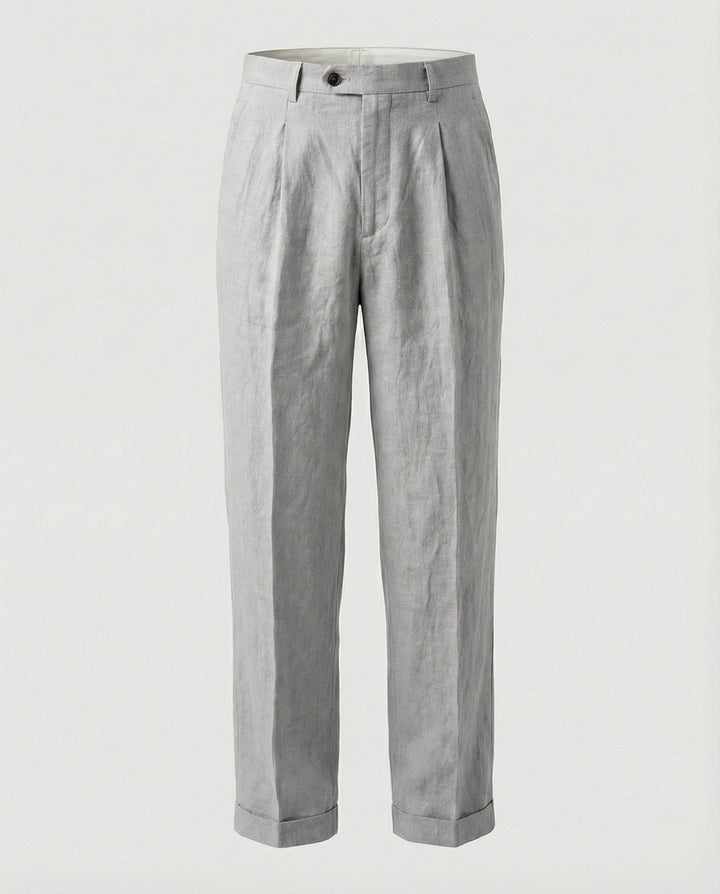 Herren elegante und bequeme Leinenhose Drune