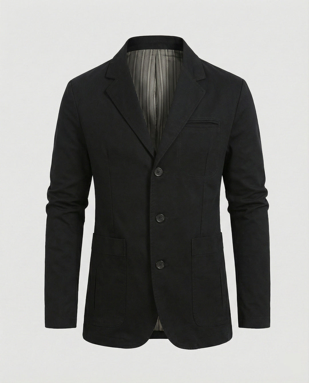 Herren Blazer Herren unstrukturiert