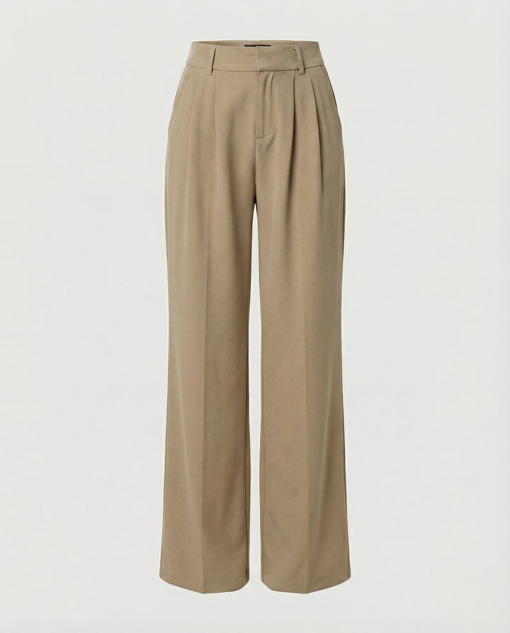 Damen Bundfaltenhose Damen elegant