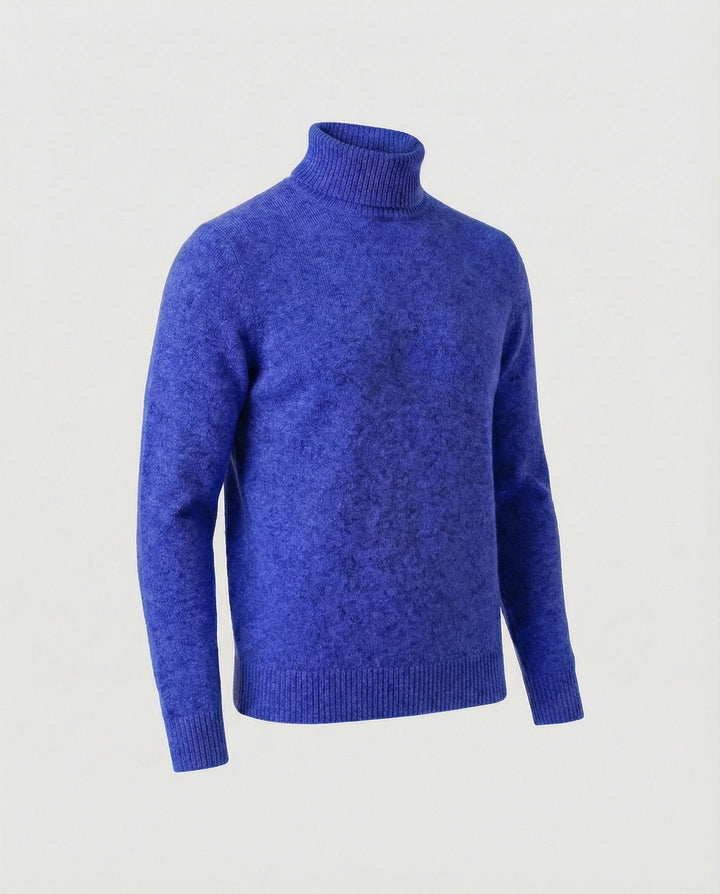 Herren Rollkragenpullover aus weichem Merinowolle Drune