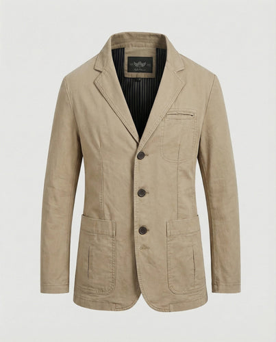 Herren Blazer Herren unstrukturiert