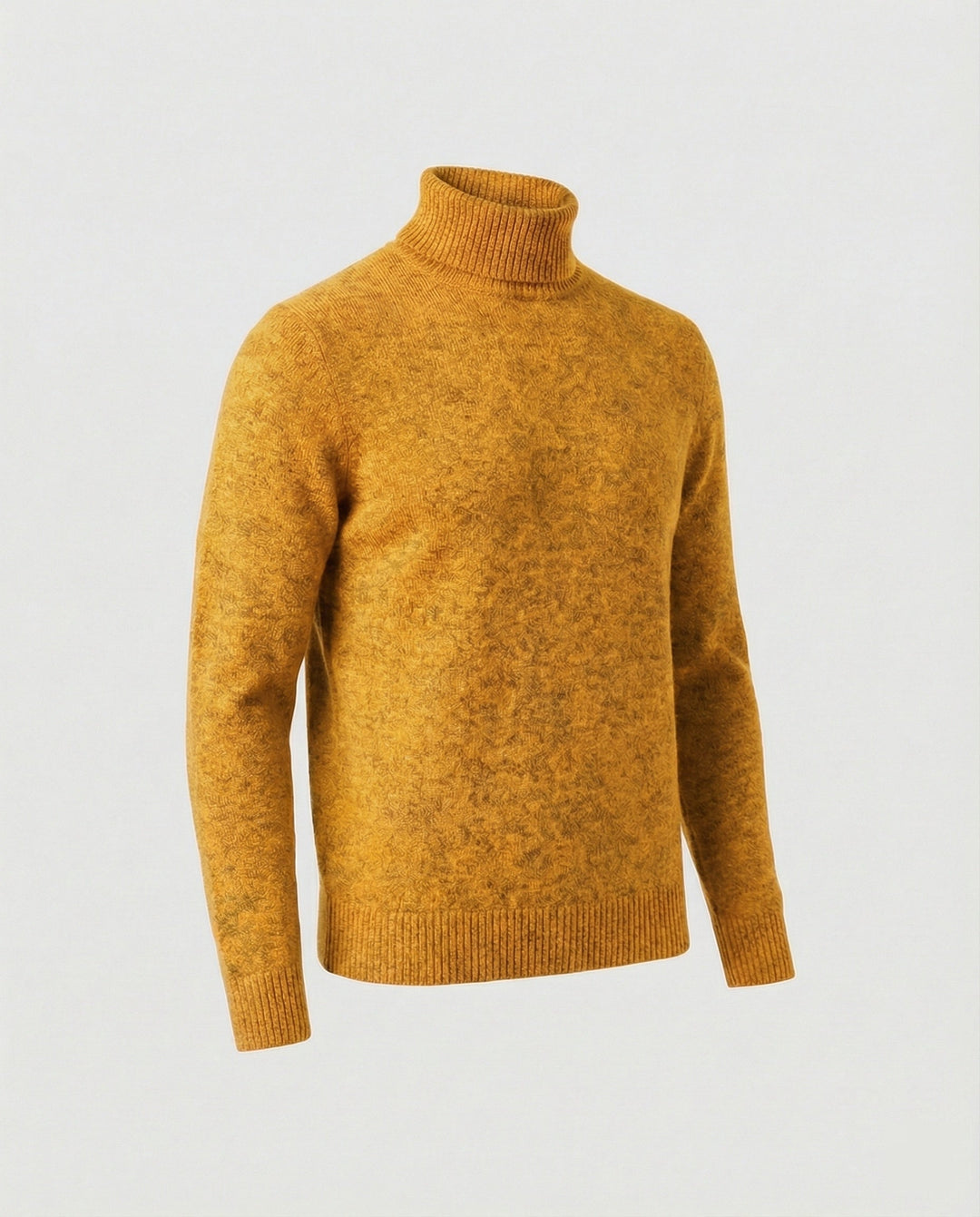 Herren Rollkragenpullover aus weichem Merinowolle Drune