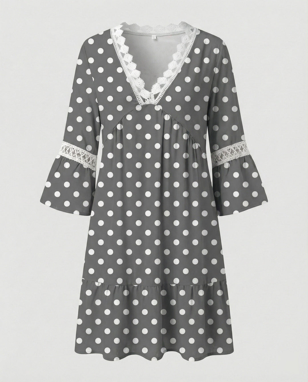 Damen Minikleid A-Linie floral