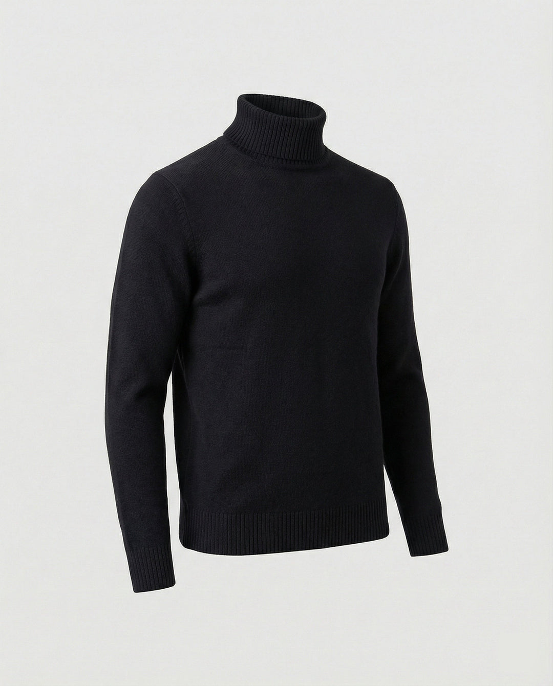 Herren Rollkragenpullover aus weichem Merinowolle Drune