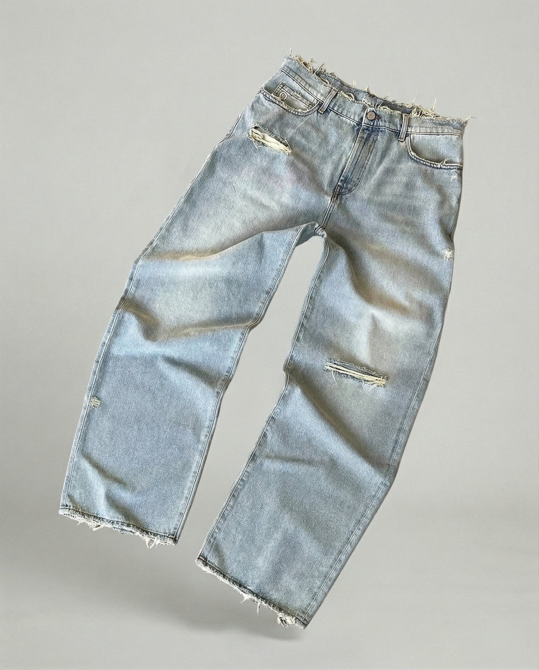 Denim Baggy Jeans mit Weiter Passform & Lässigem Stil | Drune