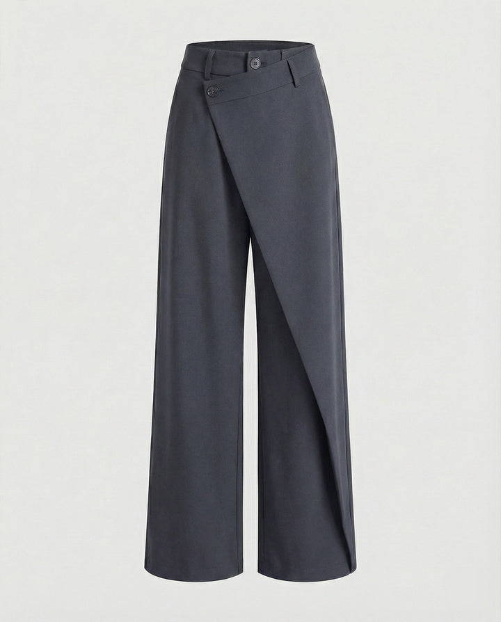 Drune | Asymmetrische Weite Hosen