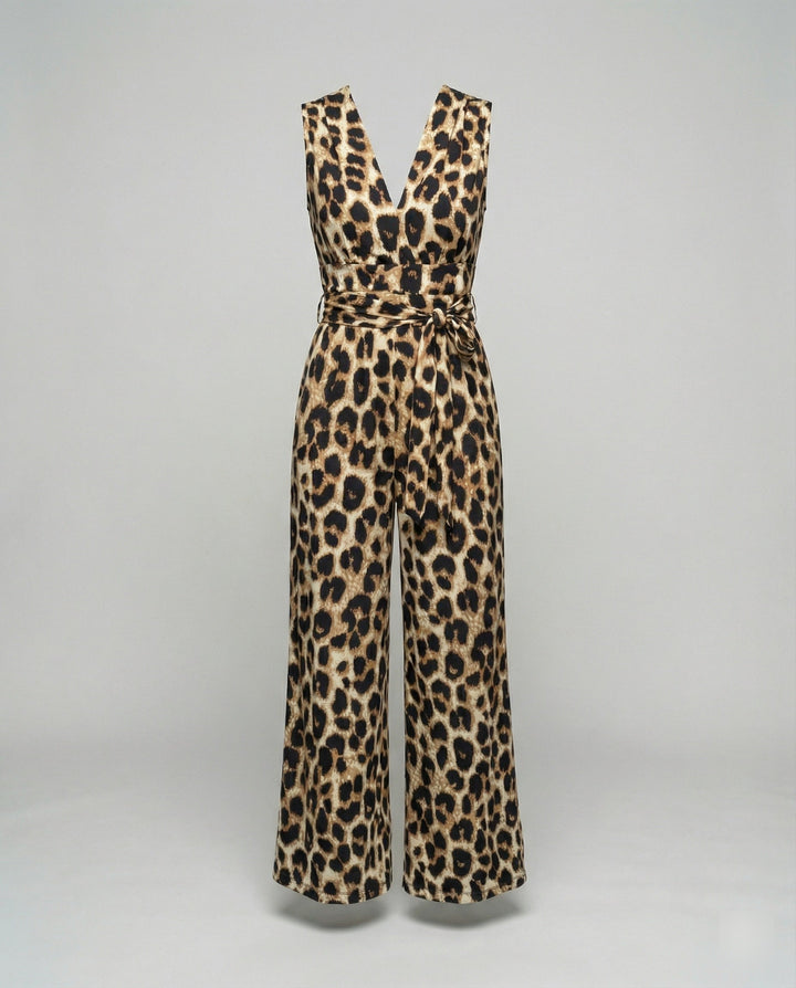 Damen Jumpsuit im trendigen Leo-Muster Drune