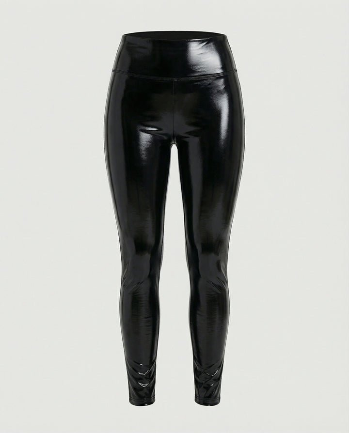 Drune - Damen Leggings mit Nachtlichter Motiv, Elastisch & Figurbetont