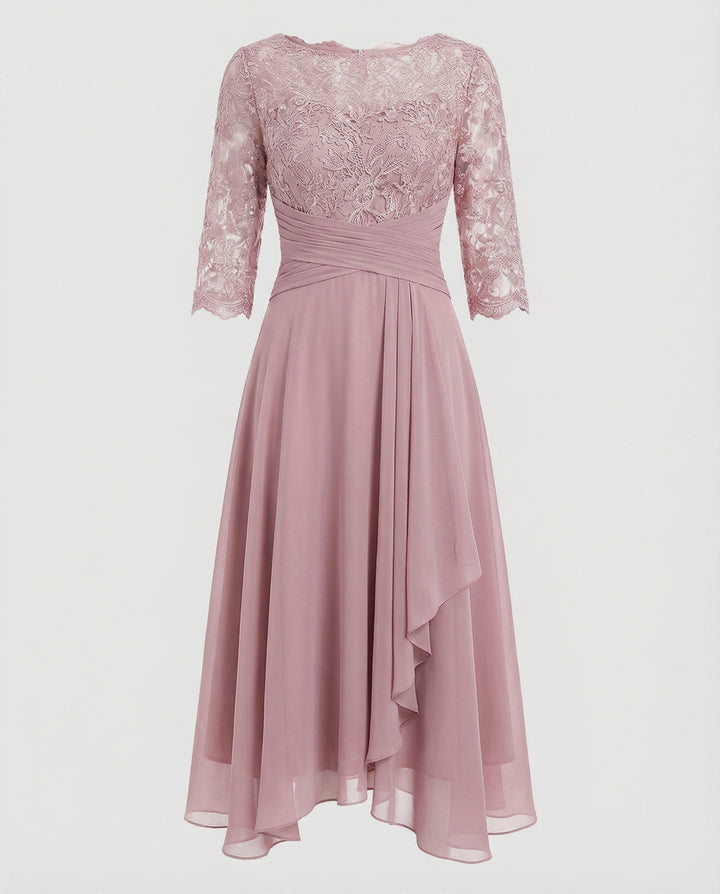 Drune - Damen Schickes Kleid, Komfortable & Locker Fallende Passform