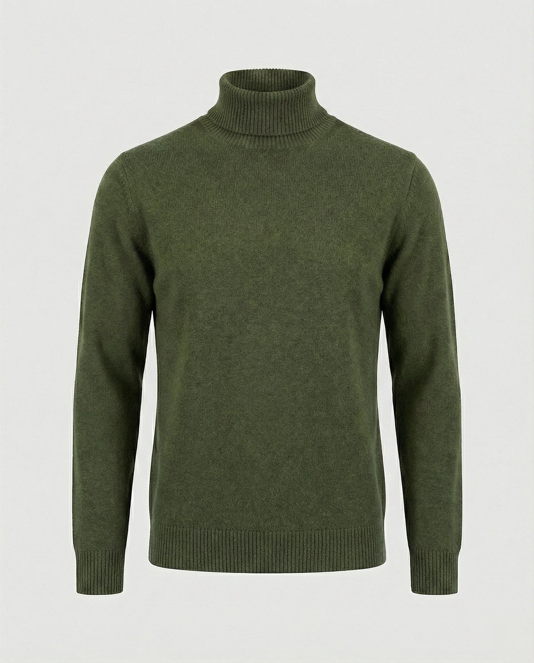 Herren Rollkragenpullover aus weichem Merinowolle Drune