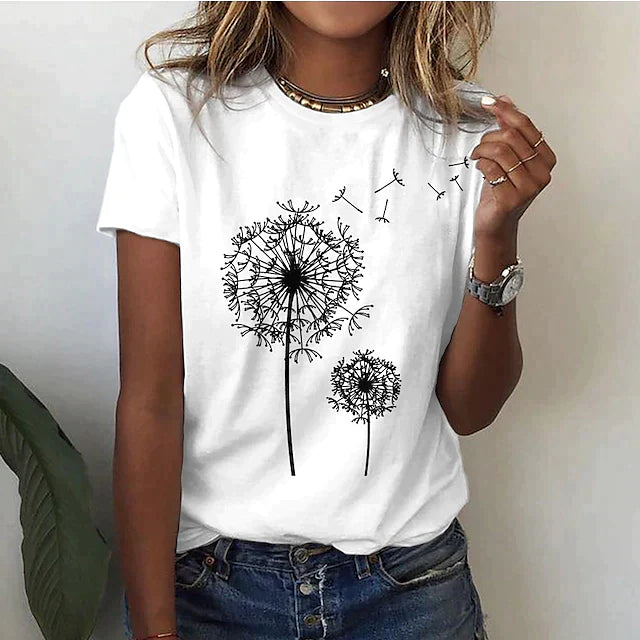 Drune | T-Shirt mit Rundhalsausschnitt