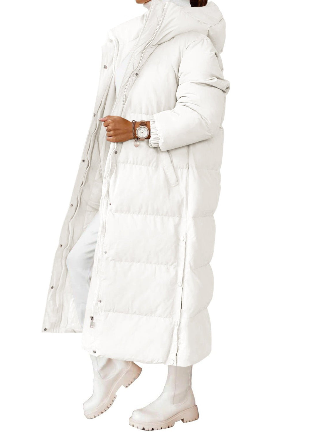 Drune | Puffer-Jacke mit Kapuze - Ultra-warme Isolation - Wasserabweisend - Winter Casual