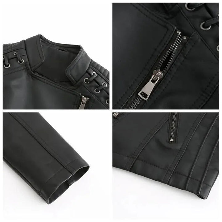 Drune | Punk Lederjacke für Frauen