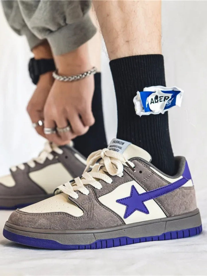 Drune | Unisex Skateboard Star Sneakers