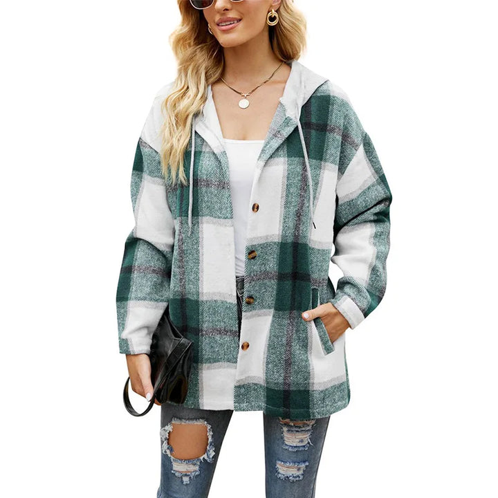 Drune | Klassische Flanelljacke für Frauen