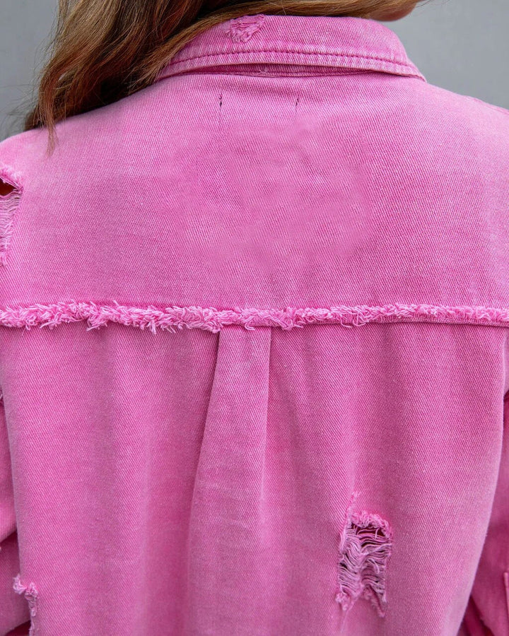 Drune | Klassische Schlanke Passform Jeansjacke für Modernen Stil