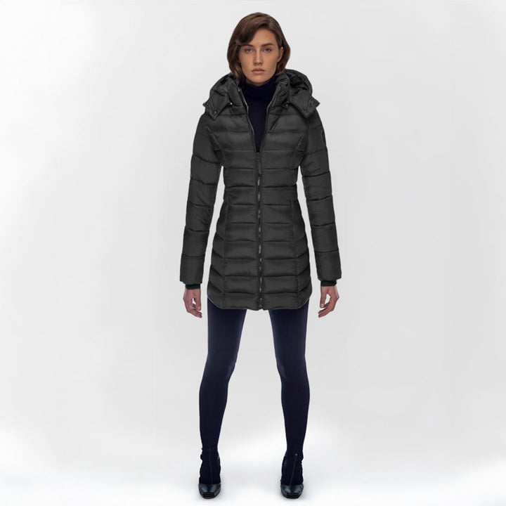 Drune | Lange Daunenjacke