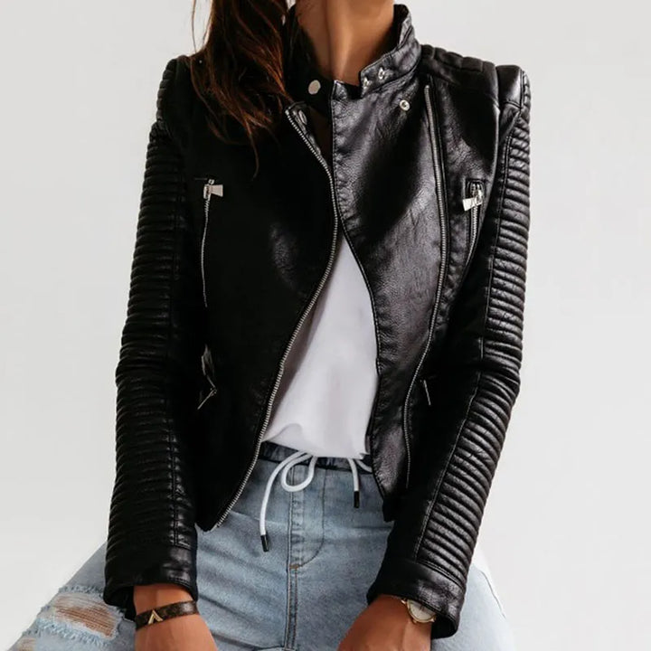 Drune | Leder Bikerjacke - Cool & Stilvoll