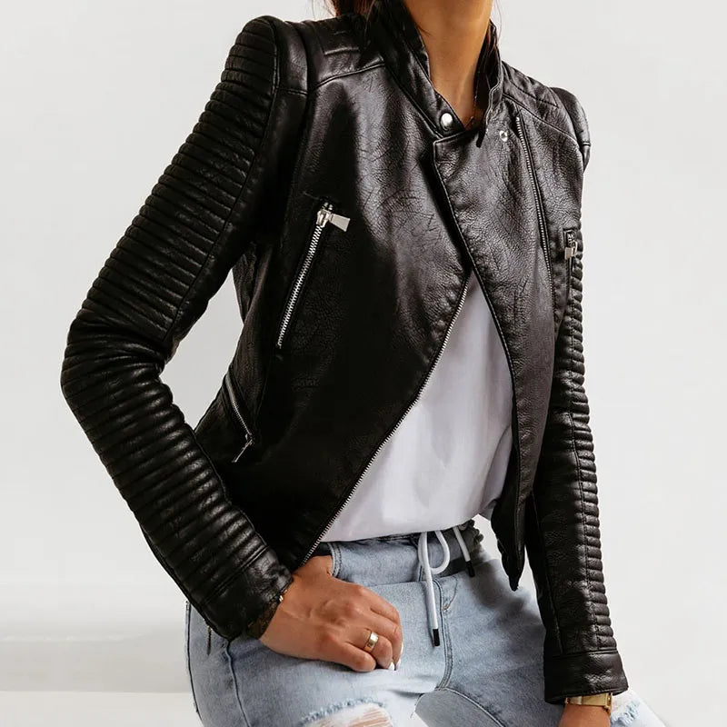 Drune | Leder Bikerjacke Cool & Stylisch
