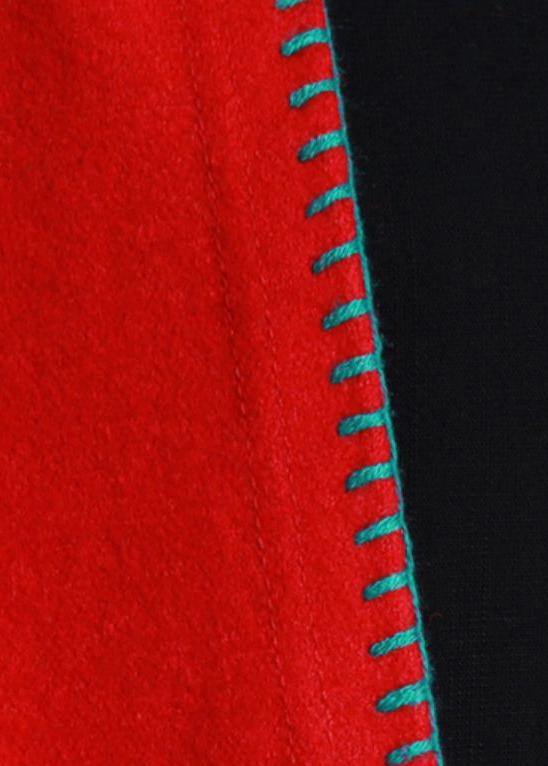 Drune | Plus-Size-Bekleidung Sweatshirts Taschen seitlich offen Mäntel