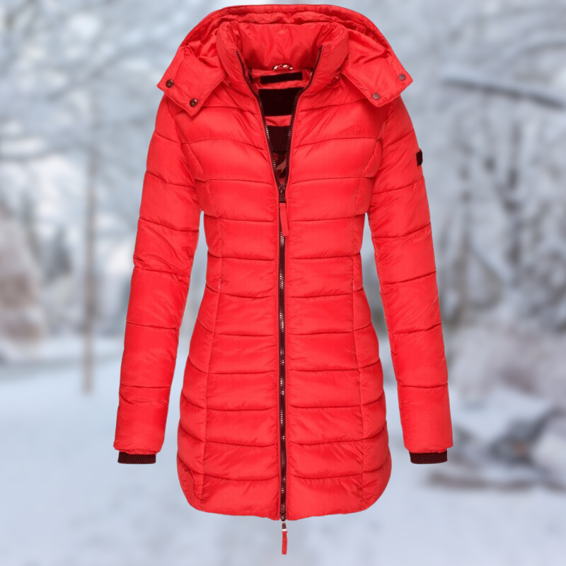 Drune | Stilvolle Halblange Winterjacke Für Damen