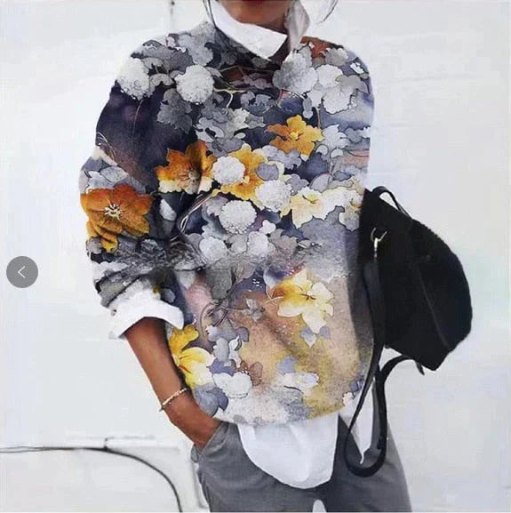 Drune | Verfeinerter bedruckter Pullover