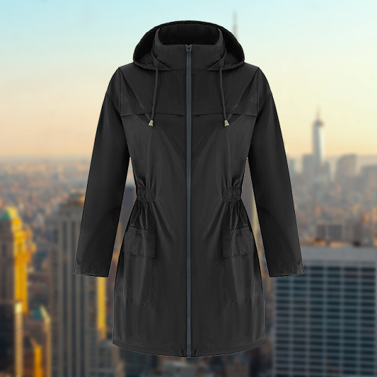 Drune | Damen Wasserdichter Outdoor Regenmantel