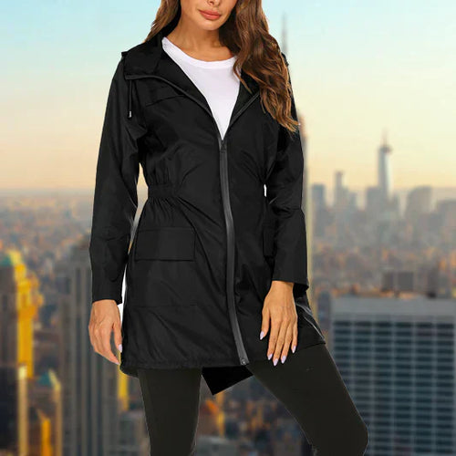 Drune | Wasserdichte Regenjacke für Frauen Im Freien
