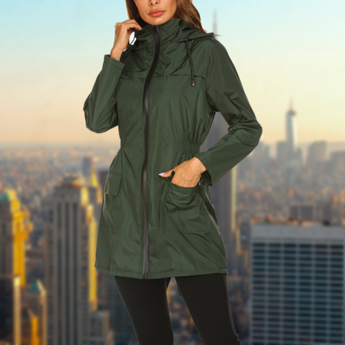 Drune | Damen Regenjacke Wasserdicht Leichte