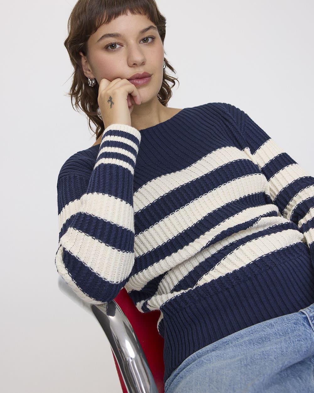 Drune | Modischer Pullover mit langen Ärmeln