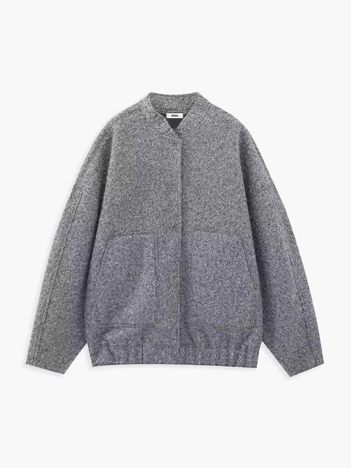 Drune | Fit Woll Bomberjacke