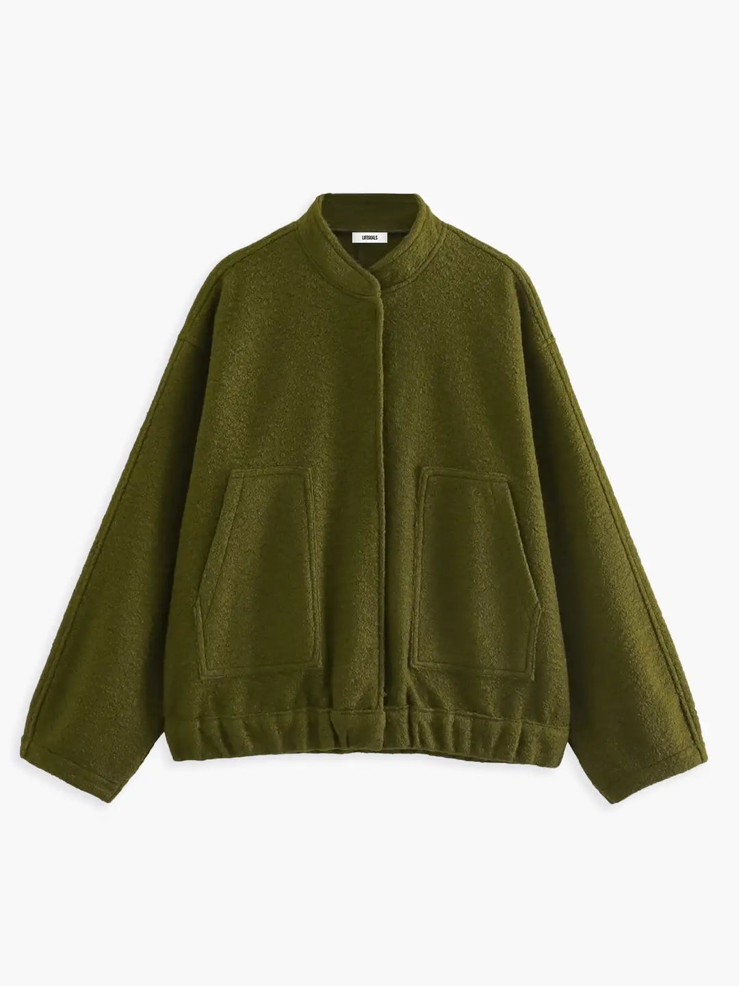 Drune | Fit Woll Bomberjacke