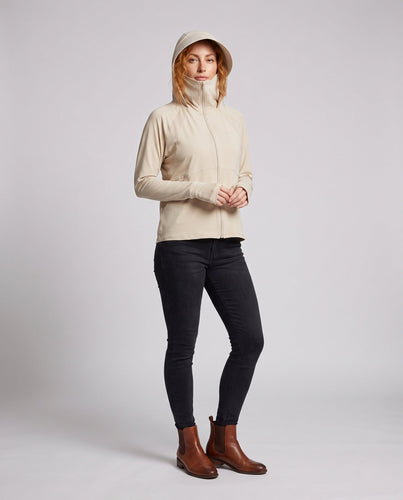Damen leichte Funktionsjacke mit schützendem UV-Schutz Drune