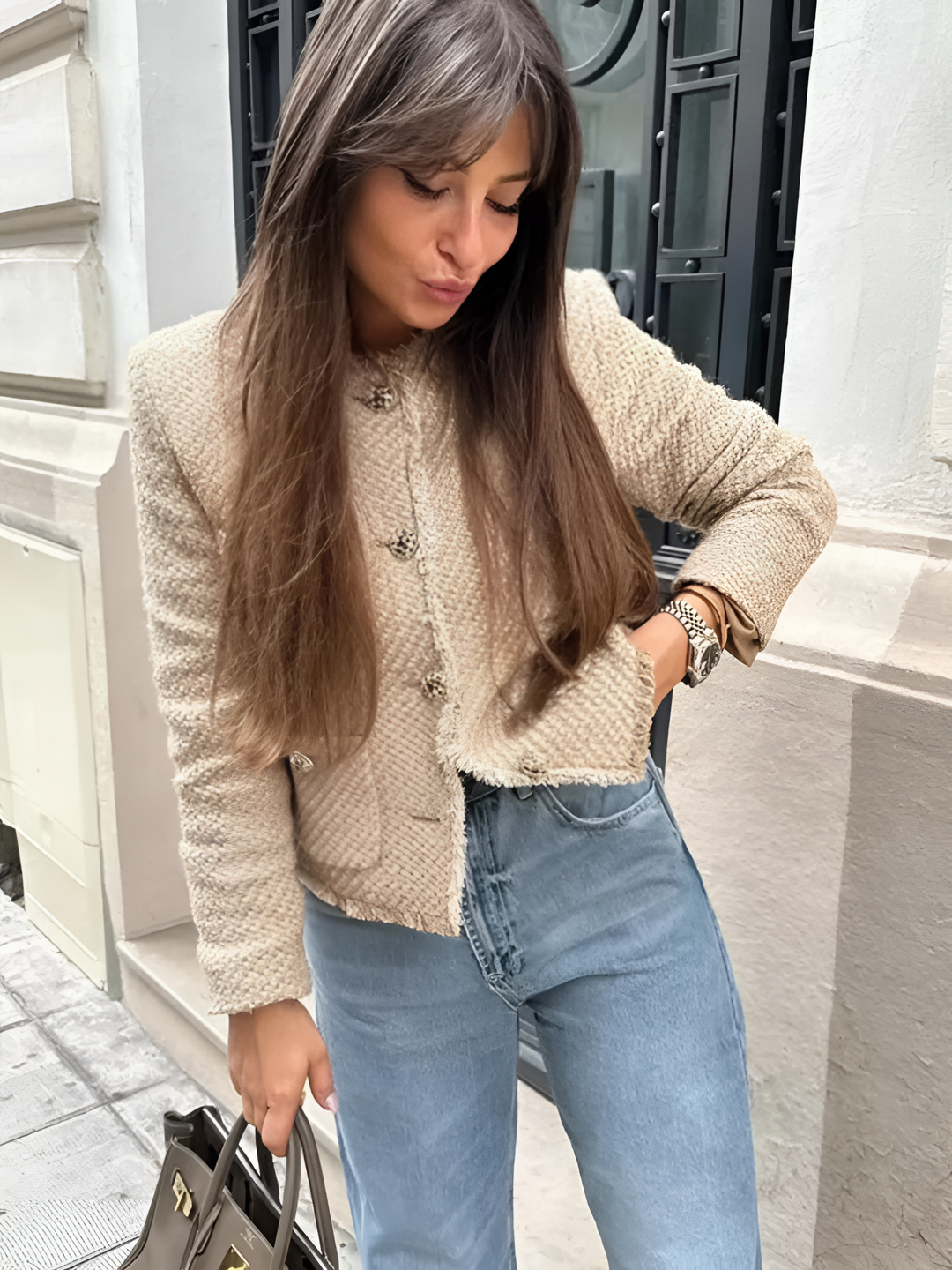 Drune | Kurzjacke aus Tweed