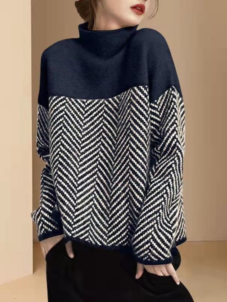 Drune | Premium Rollkragen Strickpullover