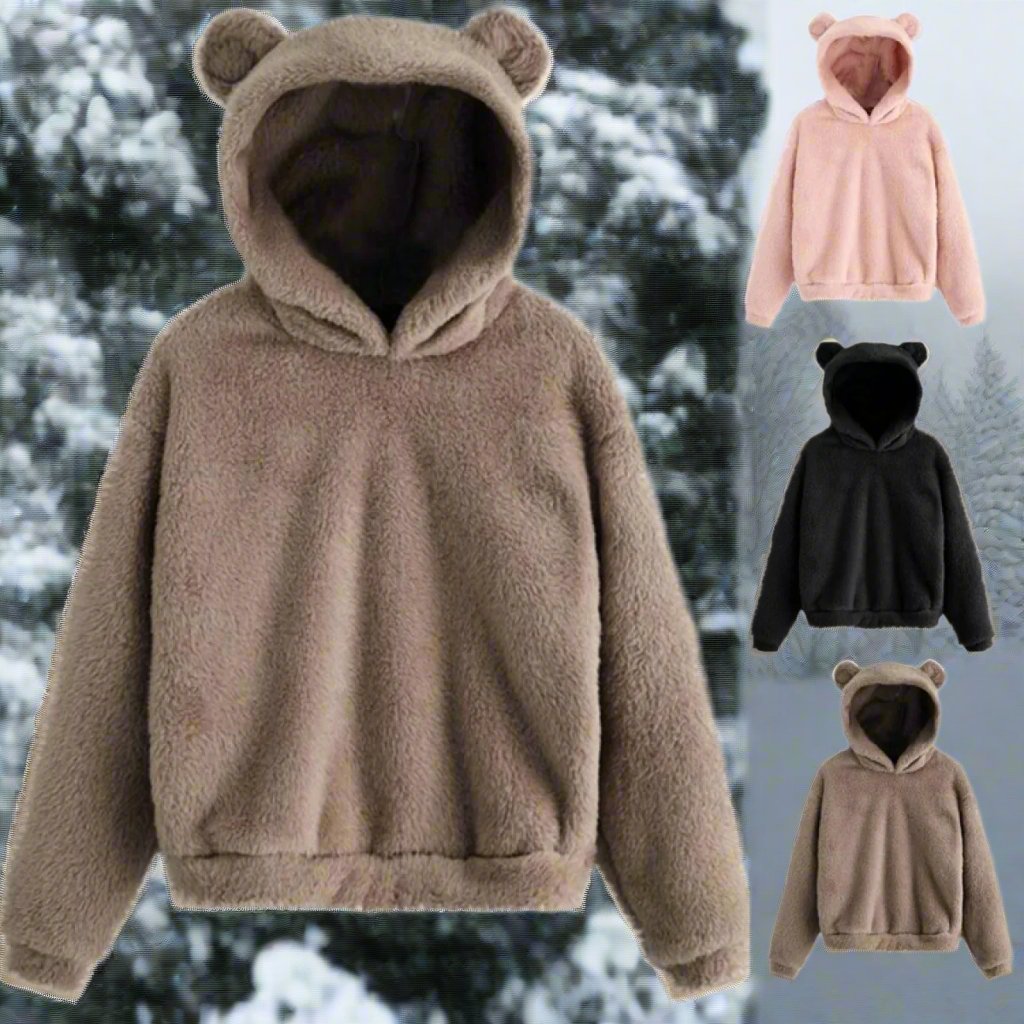 Drune | Warmer Kapuzenpullover Mit Ohren