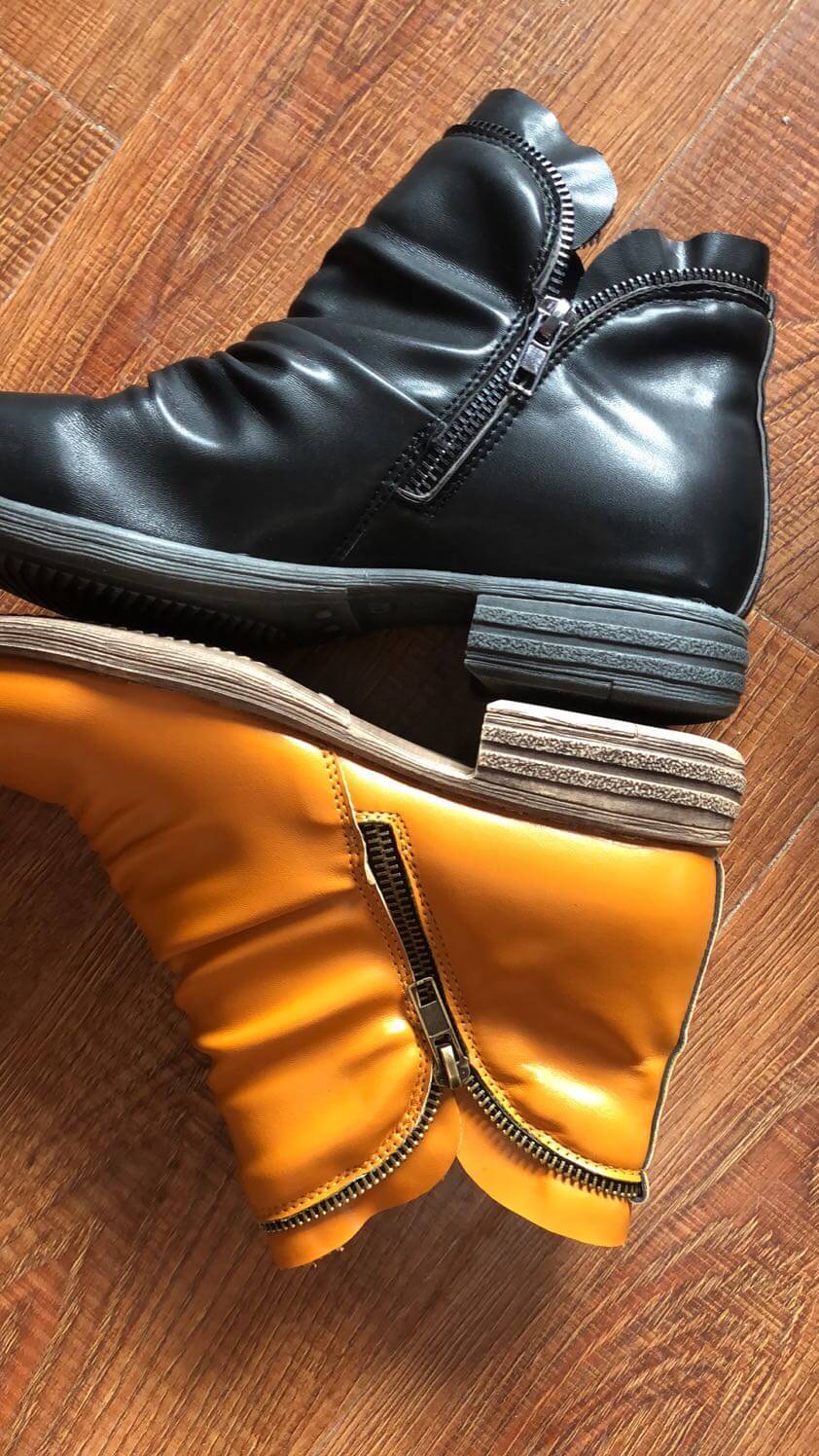 Drune | Damen Reißverschluss-Stiefel