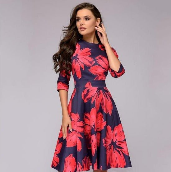 Drune | Elegantes Mittellanges Kleid