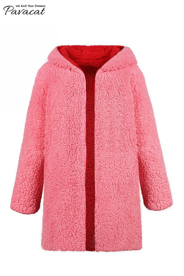 Drune | Kunst Lammwoll Dicke Jacke