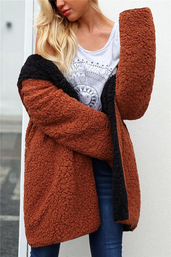 Drune | Kunst Lammwoll Dicke Jacke