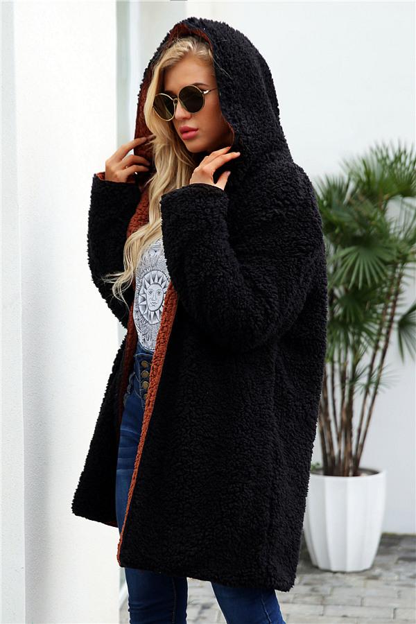Drune | Kunst Lammwoll Dicke Jacke