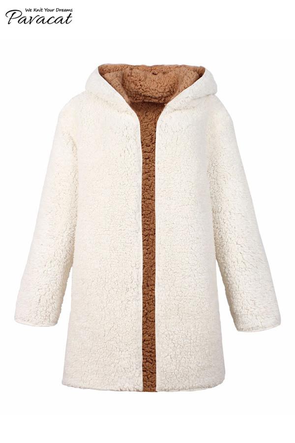 Drune | Kunst Lammwoll Dicke Jacke