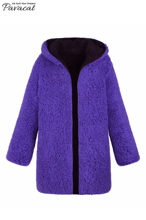 Drune | Kunst Lammwoll Dicke Jacke