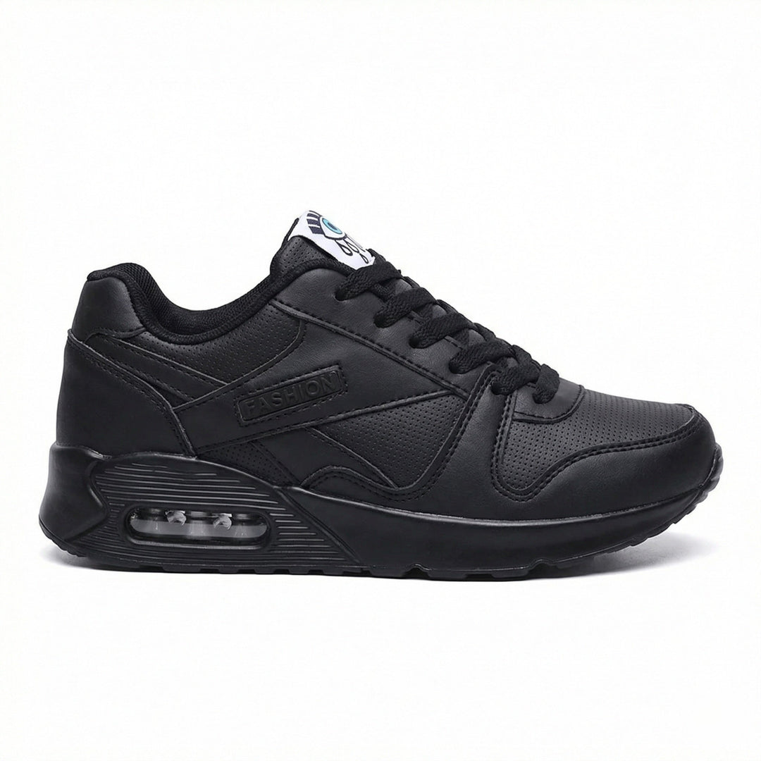 Drune | Pu Orthopädische Damen Sneaker mit Schwarzem Augenprint