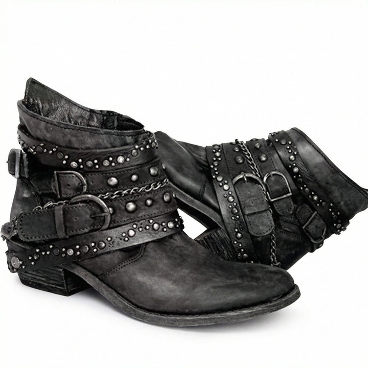 Drune | Vintage-Kettenstiefel
