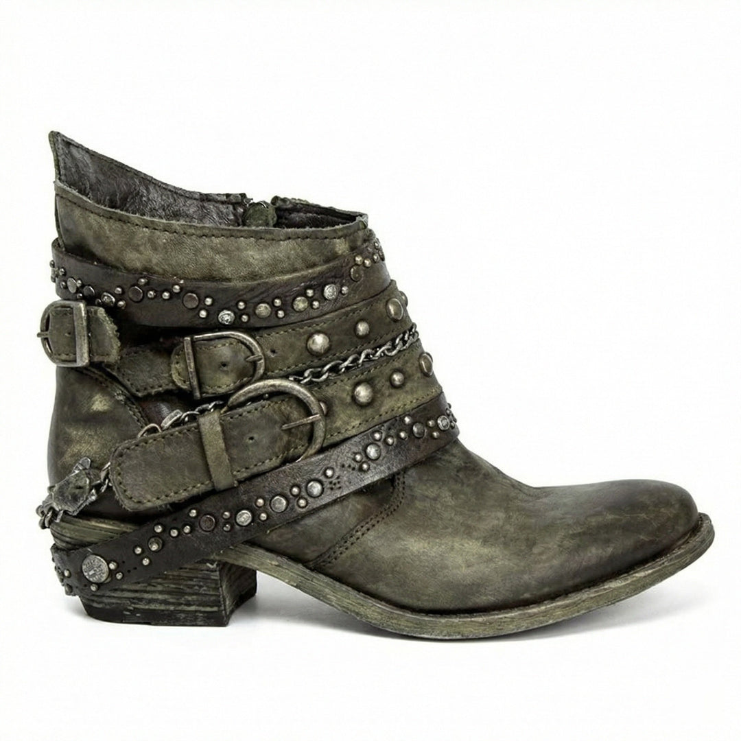 Drune | Vintage-Kettenstiefel