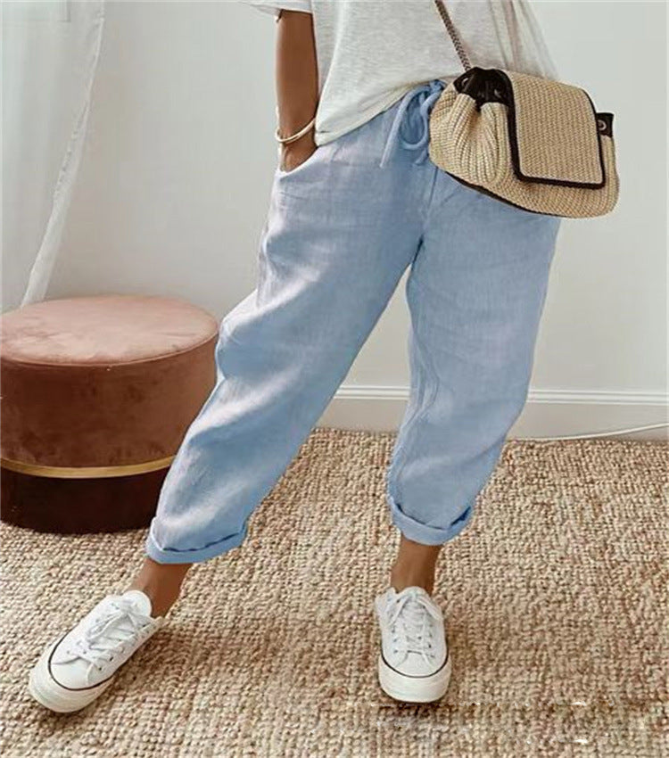 Drune | Premium Entspannte Leinenhose